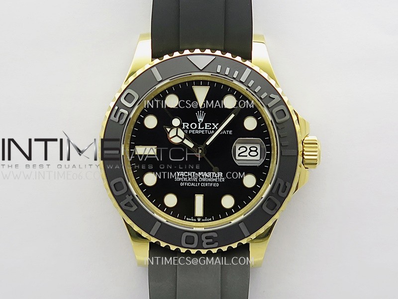 Yacht-Master 226658 Gain Weight QF 1:1 Best Edition Black Dial On Oysterflex Strap VR3235 Yacht-Master 226658 Gain Weight QF 1:1 Best Edition Black Dial On Oysterflex Strap VR3235