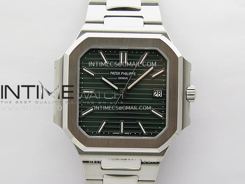 Cubitus 5821 SS PPF Best Edition Green Dial On SS Bracelet Super Clone 26-330 Cubitus 5821 SS PPF Best Edition Green Dial On SS Bracelet Super Clone 26-330