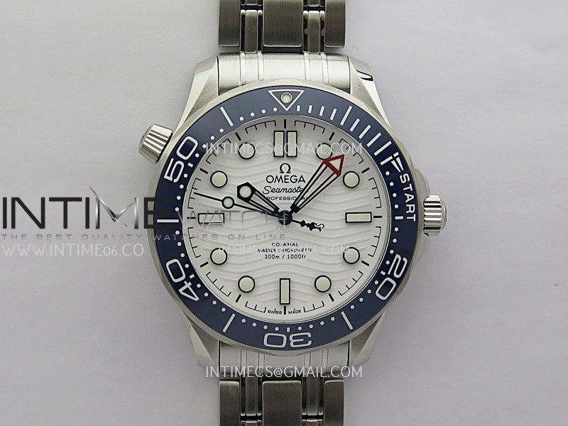 Seamaster Diver 300M Americas Cup SS V4 VSF 1:1 Best Edition White Wave Ceramic Dial On SS Bracelet Super Clone Asian 8800 Seamaster Diver 300M Americas Cup SS V4 VSF 1:1 Best Edition White Wave Ceramic Dial On SS Bracelet Super Clone Asian 8800