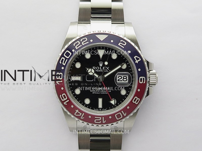 GMT-Master II 126710 BLRO V3 904L SS VSF 1:1 Best Edition Black Dial On Oyster Bracelet DD3285 CHS GMT-Master II 126710 BLRO V3 904L SS VSF 1:1 Best Edition Black Dial On Oyster Bracelet DD3285 CHS
