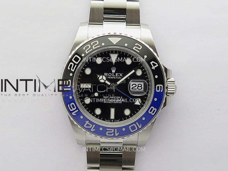 GMT-Master II 126710 BLNR 904L SS V3 VSF 1:1 Best Edition Black Dial On Oyster Bracelet DD3285 CHS GMT-Master II 126710 BLNR 904L SS V3 VSF 1:1 Best Edition Black Dial On Oyster Bracelet DD3285 CHS