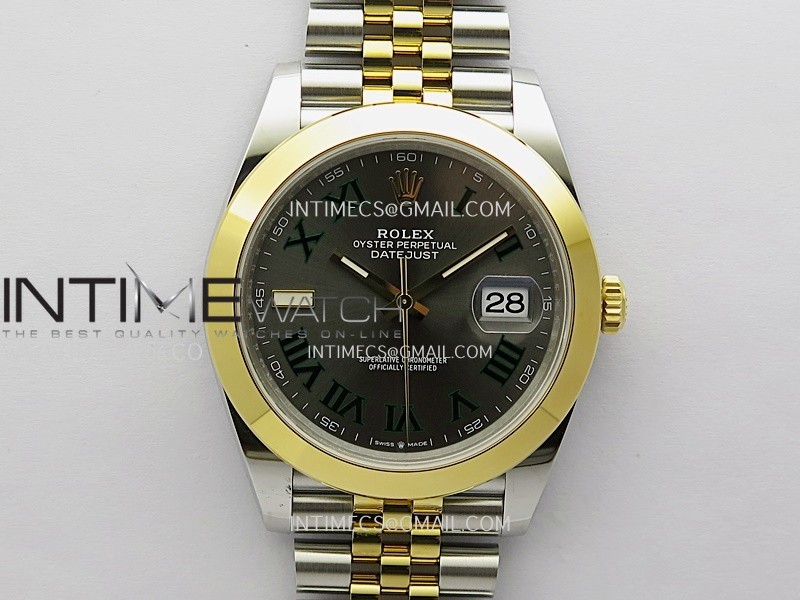 DateJust 126303 904L SS/YG VSF 1:1 Best Edition Gray Dial Roman Markers On Jubilee Bracelet VS3235 DateJust 126303 904L SS/YG VSF 1:1 Best Edition Gray Dial Roman Markers On Jubilee Bracelet VS3235