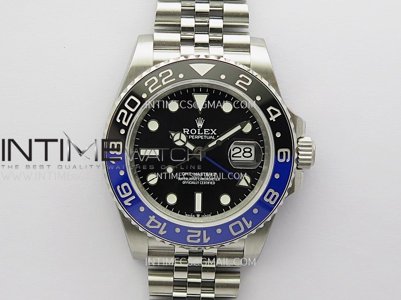 GMT-Master II 126710 BLNR Black/Blue V2 904L SS QF 1:1 Best Edition Black Dial On Jubilee Bracelet DD3285 CHS GMT-Master II 126710 BLNR Black/Blue V2 904L SS QF 1:1 Best Edition Black Dial On Jubilee Bracelet DD3285 CHS