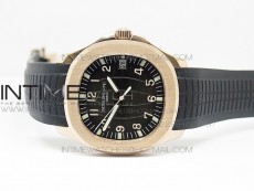 Aquanaut Jumbo BP Best Edition RG Black Dial on Black Rubber Strap Miyota 9015 PP324CS