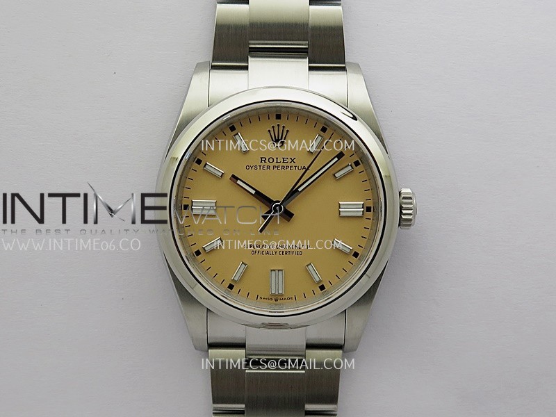 Oyster Perpetual 36mm 126000 904L VSF 1:1 Best Edition 2025 Ivory Dial on 904L SS Bracelet VS3230