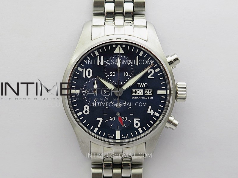 Pilot Watch IW3881102 SS APSF 1:1 Best Edition Blue Dial On SS Bracelet A69385 Pilot Watch IW3881102 SS APSF 1:1 Best Edition Blue Dial On SS Bracelet A69385