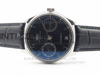 PORTUGUESE REAL PR IW500109 V3 ZF 1:1 BEST EDITION ON BLACK LEATHER STRAP A52010