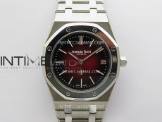 Royal Oak 16202XT 39mm Titanium ZF 1:1 Best Edition Red Dial On SS Bracelet A7121