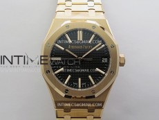 Royal Oak 15510 Gain Weight RG DDF 1:1 Best Edition Black Dial On RG Bracelet Super Clone DD4302