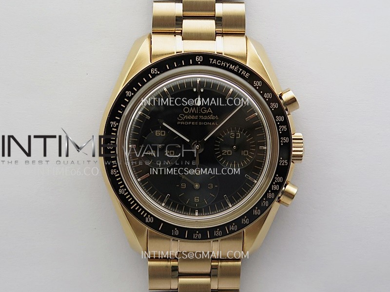 Speedmaster Professional RG N1F Best Edition Brown Dial On RG Bracelet Asian 3861