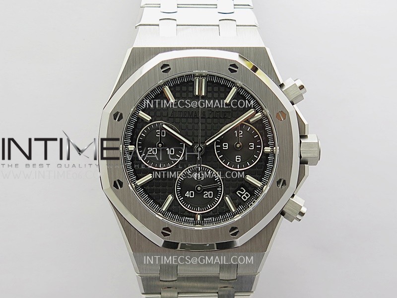 Royal Oak Chrono 26240 SS V2 DDF 1:1 Best Edition Black Dial On SS Bracelet Super Clone DD4401 Royal Oak Chrono 26240 SS V2 DDF 1:1 Best Edition Black Dial On SS Bracelet Super Clone DD4401