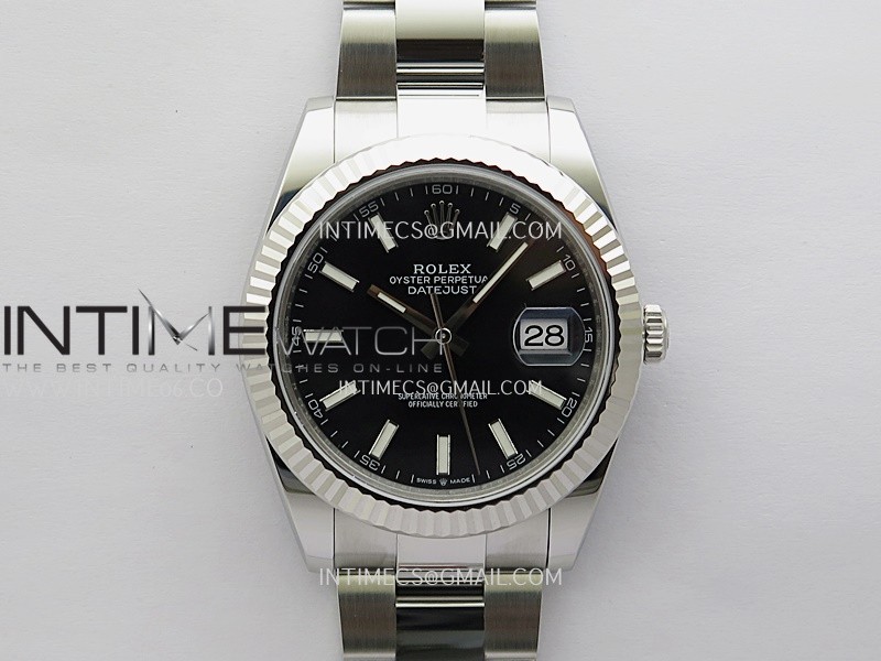 DateJust 41 126334 904L SS V2 VSF 1:1 Best Edition Black Dial Stick Marker On Oyster Bracelet DD3235 DateJust 41 126334 904L SS V2 VSF 1:1 Best Edition Black Dial Stick Marker On Oyster Bracelet DD3235