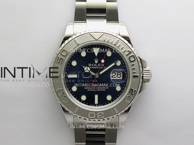 Yacht-Master 126622 904L QF 1:1 Best Edition Blue Dial On 904L SS Bracelet SH3235