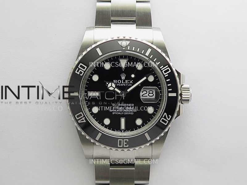 Submariner 126610 LN 904L SS QF 1:1 Best Edition Black Dial On Oyster Bracelet SH3235