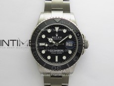Yacht-Master 226627 Titanium Clean Plus 1:1 Best Edition Black Dial On Titanium Bracelet DD3235