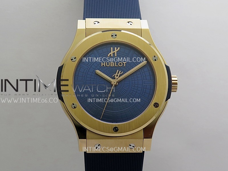 Classic Fusion 42mm RG JJZF 1:1 Best Edition Blue Textured Dial On Blue Rubber Strap Asian SW300 Classic Fusion 42mm RG JJZF 1:1 Best Edition Blue Textured Dial On Blue Rubber Strap Asian SW300