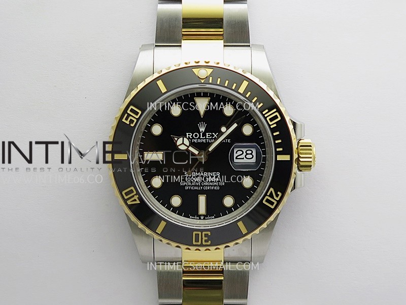 Submariner 126613 LN Gain Weight V2 VSF 1:1 Best Edition Black Dial On SS/YG Bracelet DD3235