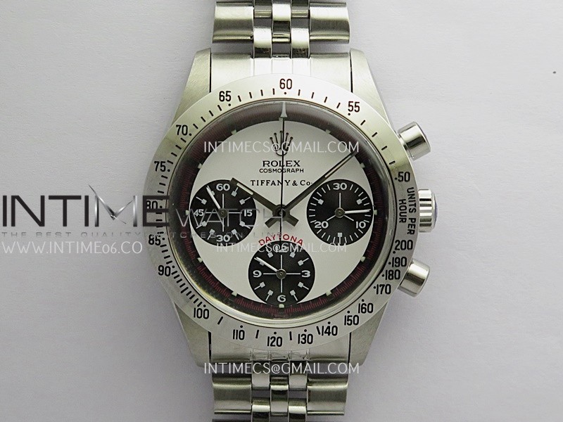 Daytona 6263 Tiffany SS MSF Best Edition White Dial Black Subdials On SS Jubilee Bracelet Venus 75