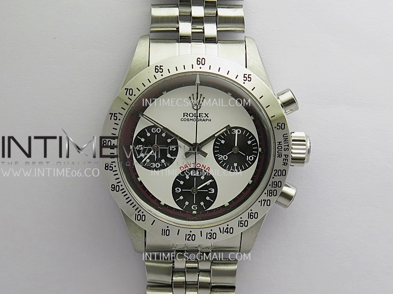 Daytona 6263 Without Oyster Word SS MSF Best Edition White Dial Black Subdials On SS Jubilee Bracelet Venus 75