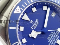 Pelagos Blue ZF 1:1 Best Edition Blue Dial on Titanium Bracelet A2824 (Free Blue Rubber Strap)