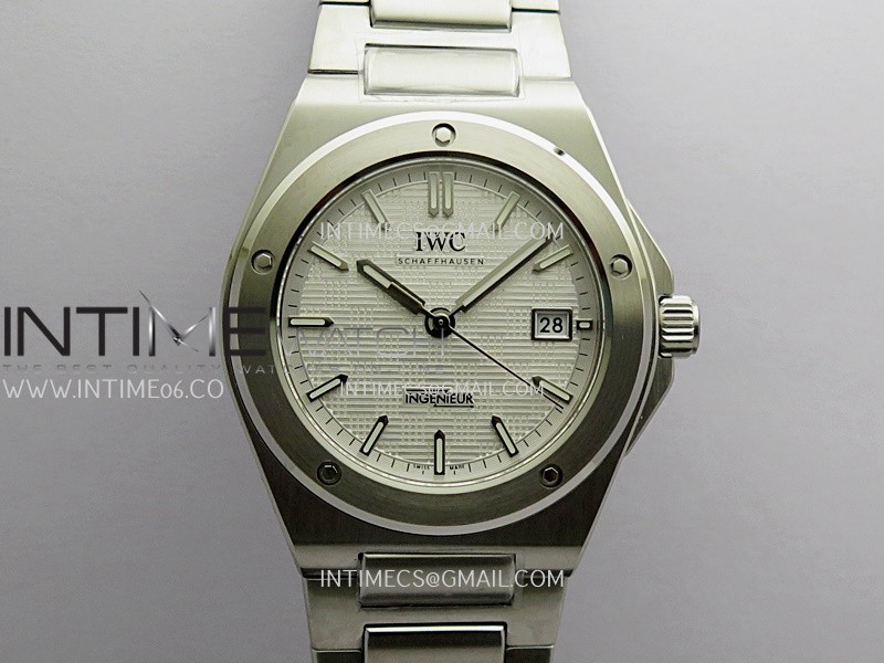 Ingenieur IW328902 SS GHF 1:1 Best Edition Silver Dial On SS Bracelet Miyota 9015