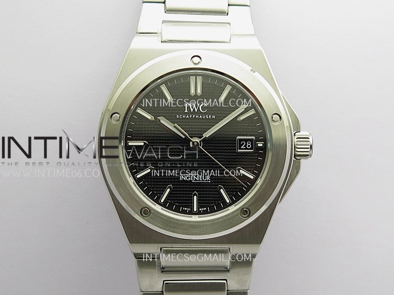 Ingenieur IW328901 SS GHF 1:1 Best Edition Black Dial On SS Bracelet Miyota 9015