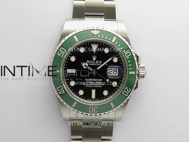 Submariner 41mm 126610LV 904L SS VF 1:1 Best Edition Black Dial On 904L SS Bracelet DD3235