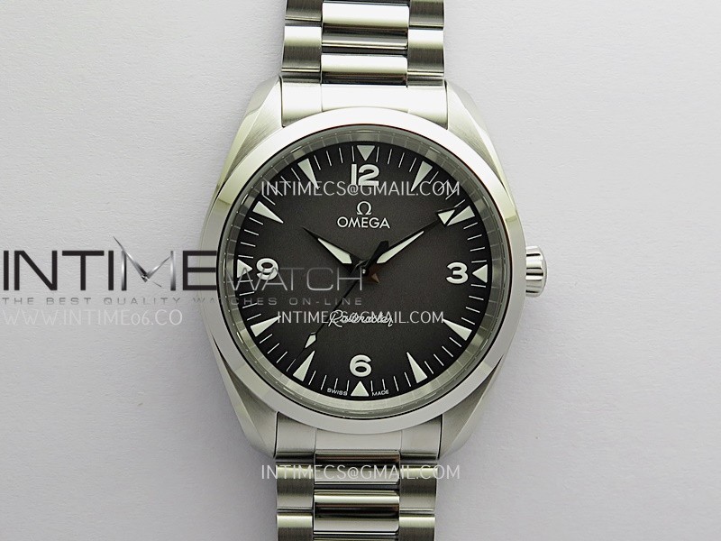 Aqua Terra 150M Master 38mm SS VSF 1:1 Best Edition Gray Ombre Dial On SS Bracelet Super Clone A8900