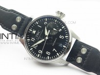 Big Pilot IW500912 ZF 1:1 Best Edition on Black Leather Strap A521111