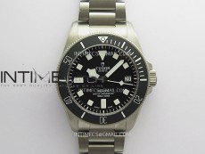 Pelagos M2543C1A 43mm Black Ceramic Ti V2 ZF 1:1 Best Edition Black Dial On Titanium Bracelet A2824