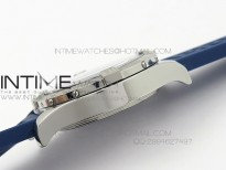 Avenger GMT SS Blue Sticks Marker Dial on Leather strap A2836
