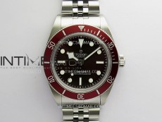 Heritage Black Bay M7939A1A0RU-0001 Burgundy Bezel 39mm SS ZF 1:1 Burgundy Dial On Jubilee Bracelet A2824