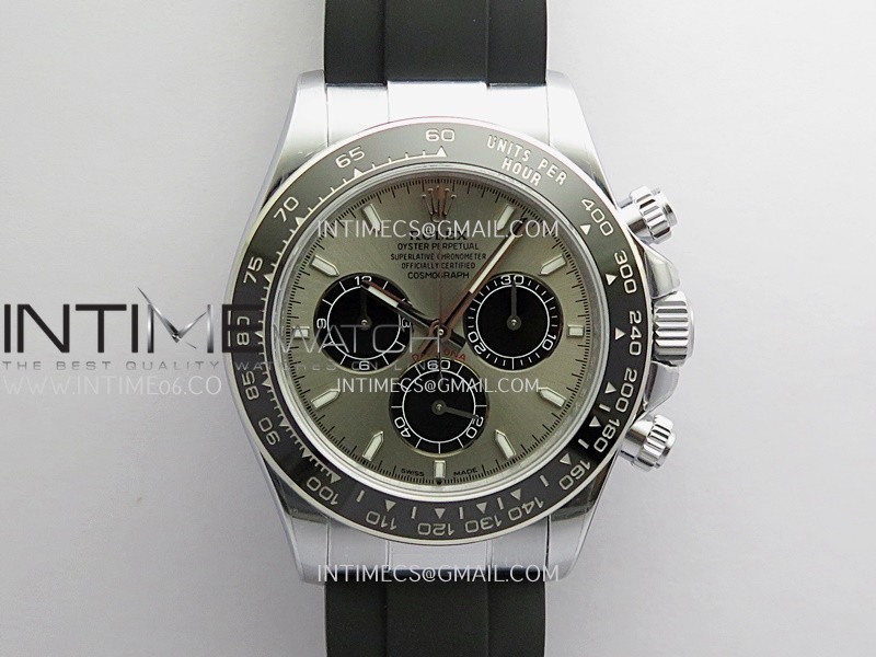 Daytona 126519 Gain Weight QF SS Sunbrust Dial Black Subdial On Oysterflex Strap SH4131 (Free Sprung)