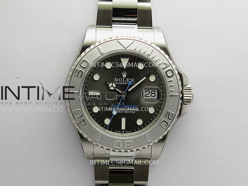 Yacht-Master 126622 904L QF 1:1 Best Edition Rhodium Dial On 904L SS Bracelet SH3235 (Free Sprung)