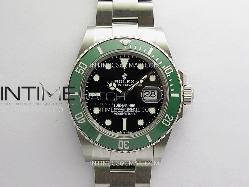 Submariner 126610 LV 904L SS QF 1:1 Best Edition Black Dial On Oyster Bracelet SH3235 (Free Sprung)