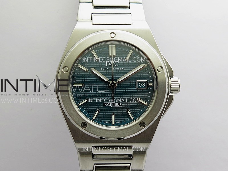 Ingenieur IW328903 SS CHF 1:1 Best Edition Aqua Dial On SS Bracelet A2892