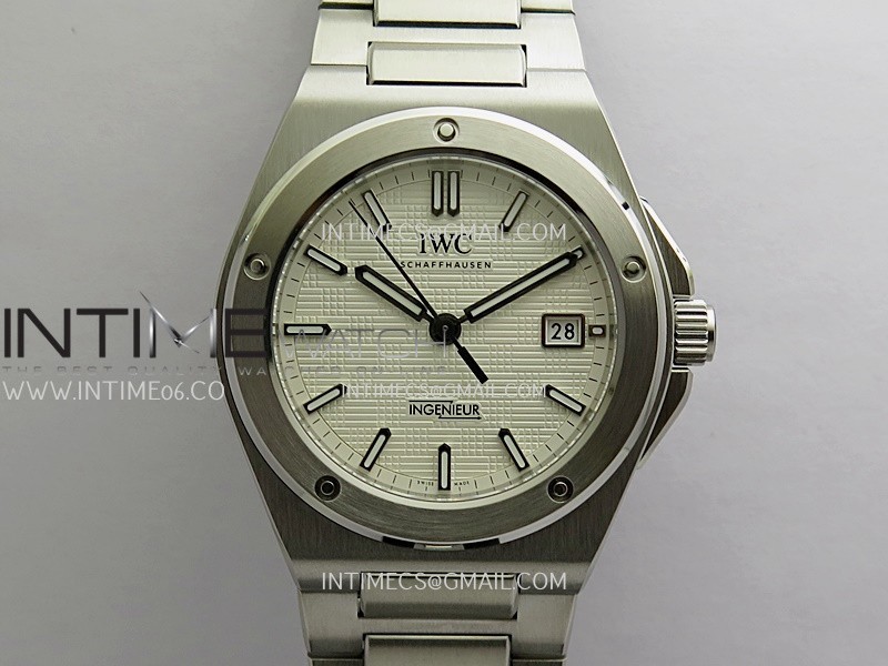 Ingenieur IW328902 SS MZF 1:1 Best Edition Silver Dial On SS Bracelet A2892 (Free Tool)