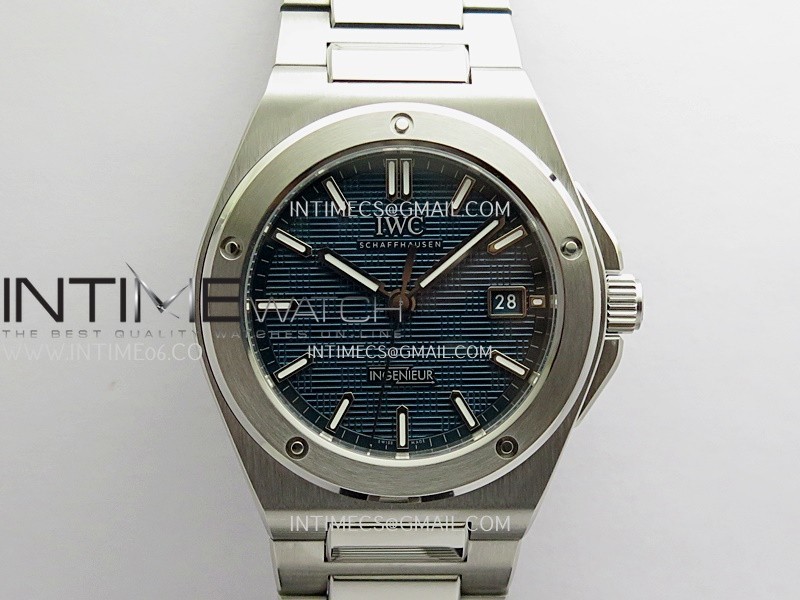 Ingenieur IW328903 SS MZF 1:1 Best Edition Aqua Dial On SS Bracelet A2892 (Free Tool)