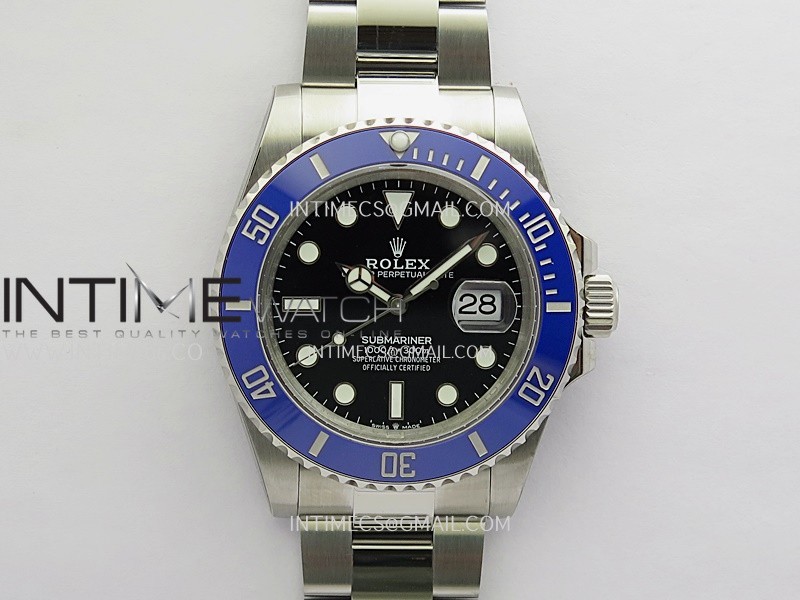 Submariner 126619 LB 904L SS QF 1:1 Best Edition Black Dial On Oyster Bracelet SH3235 (Free Sprung)