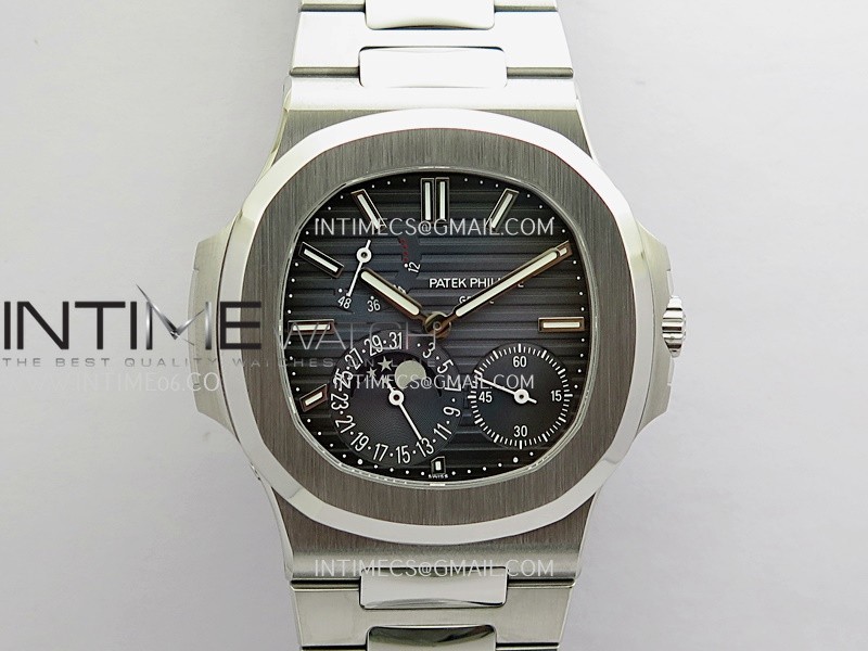 Nautilus 5712-1A 001 SS V5 PPF 1:1 Best Edition Blue Dial on SS Bracelet PPF240 (Free tool)