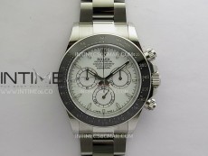 Daytona 126502 904L SS QF 1:1 Best Edition White Dial On 904L SS Bracelet SH4131 (Free Sprung)