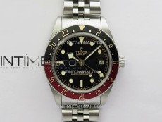 Black Bay 7939G1A0-003 Black/Red Bezel SS V2 ZF 1:1 Best Edition Black Dial On Jubilee Bracelet A2836