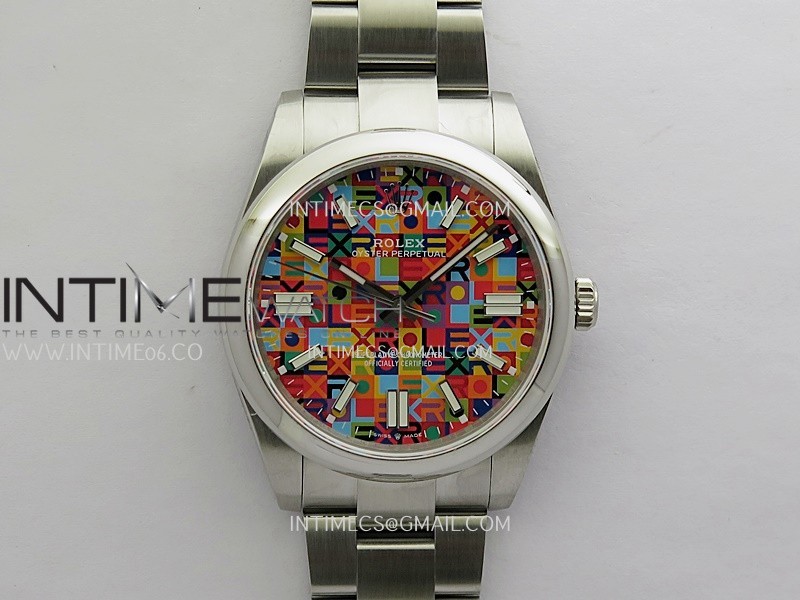 Oyster Perpetual 41mm 143000 904L QF Best Edition Celebration Dial On SS Bracelet SH3230
