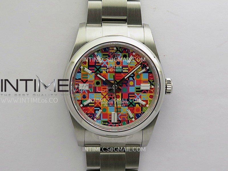 Oyster Perpetual 36mm 126000 904L QF Best Edition Celebration Dial On SS Bracelet SH3230