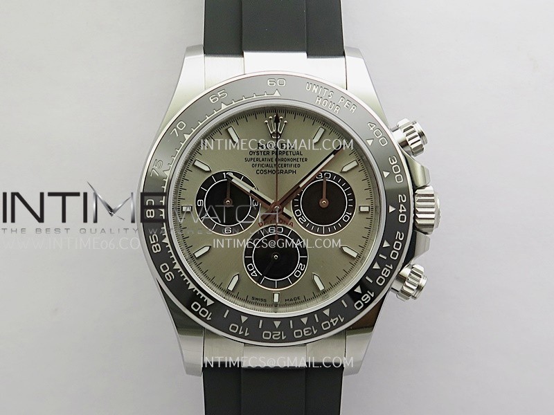 Daytona 126519 Gain Weight 3WF SS Sunburst Dial Black Subdial On Oysterflex Strap SH4131 (Free Sprung)