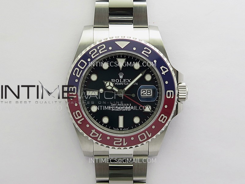 GMT-Master II 126719 BLRO Gain Weight 3WF 1:1 Best Edition Black Dial On Oyster Bracelet Super Clone SH3285 CHS
