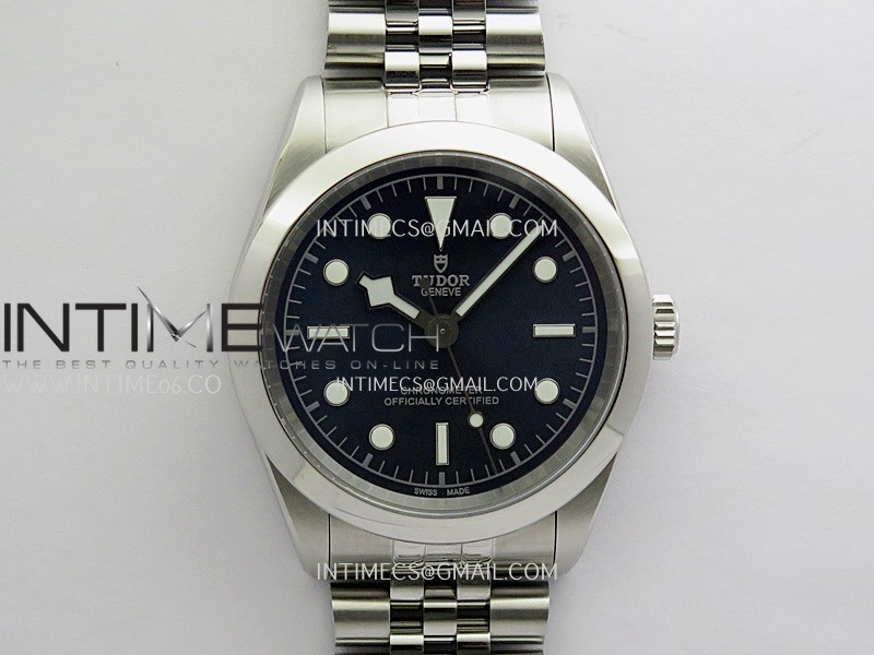 Black Bay 41mm SS HTF 1:1 Best Edition Blue Dial On SS Jubilee Bracelet Asian 5601