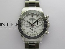 Daytona 126502 904L SS VSF 1:1 Best Edition White Dial On 904L SS Bracelet VS4131 (Free Sprung Look)