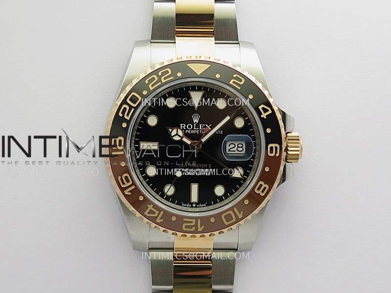 GMT-Master II 126711 CHNR Gain Weight 3WF 1:1 Best Edition Black Dial On Oyster Bracelet Super Clone SH3285