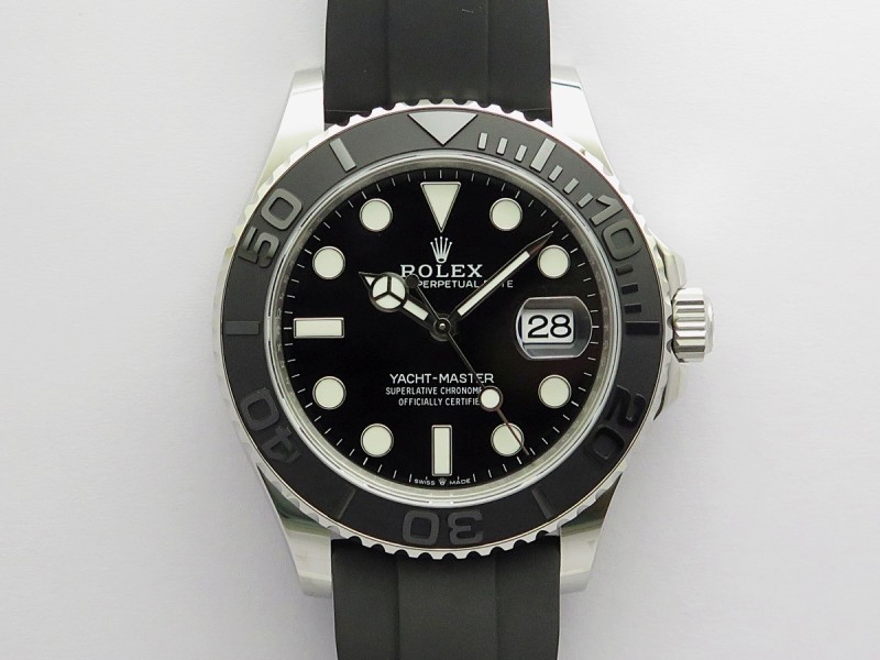 Yacht-Master 226659 Gain Weight VSF 1:1 Best Edition Black Dial On Oysterflex Strap DD3235 (Free Sprung Look)